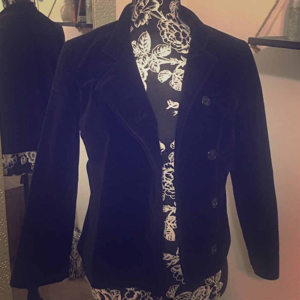 Black Velvety jacket